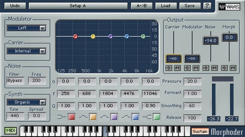 Waves Morphoder Synth Vocoder Plug-In | FrontEndAudio.com