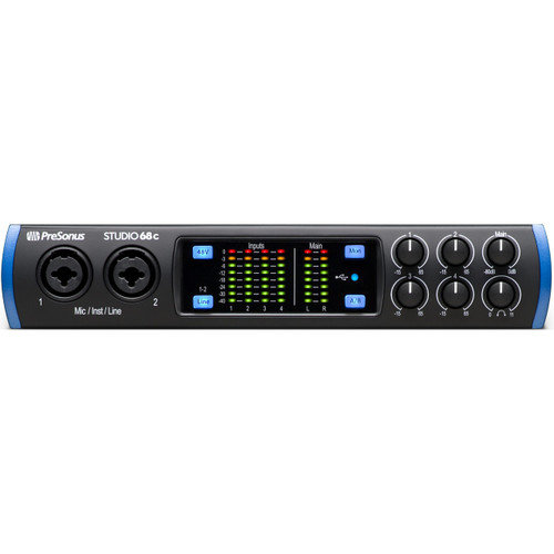 PreSonus STUDIO 68c USBオーディオIF(おまけつき) PreSonus Studio 68C Audio Interface | FrontEndAudio.com