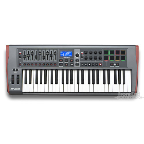 Novation IMPULSE 49 MIDIキーボード USBコード付き Novation Impulse 49 USB Controller | FrontEndAudio.com