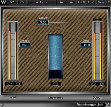 Waves Renaissance Axx Guitar Compressor Plug-In | FrontEndAudio.com