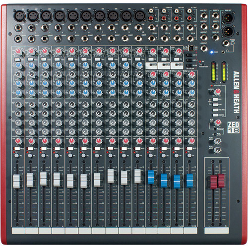 ぺーいち Allen & Heath ZED-18 Mixer | FrontEndAudio.com