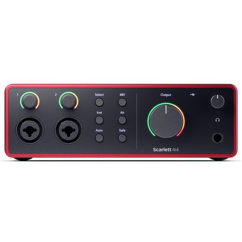 Focusrite Scarlett 4i4 V4 USB Audio Interface | FrontEndAudio.com