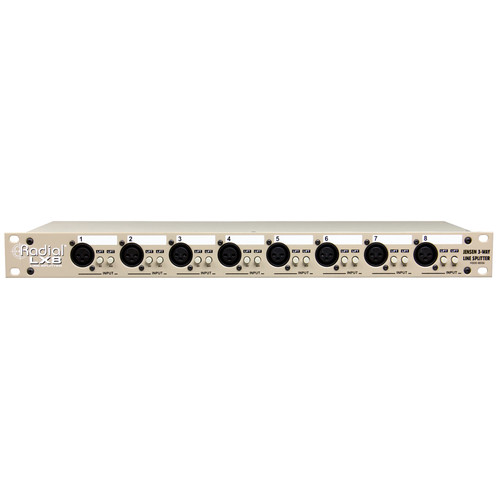 Radial LX8 Line Splitter | FrontEndAudio.com