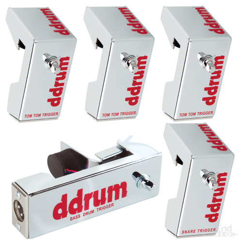 Ddrum Chrome Elite Trigger Pack | FrontEndAudio.com
