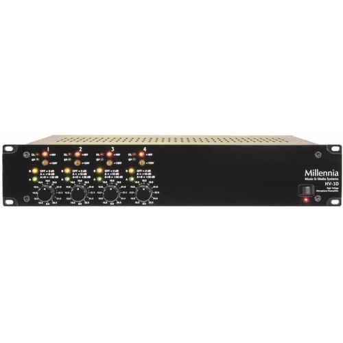 アンプ millennia HV-3D Millennia HV-3D 8 - Microphone Preamp HV-3D 8 B&H Photo Video