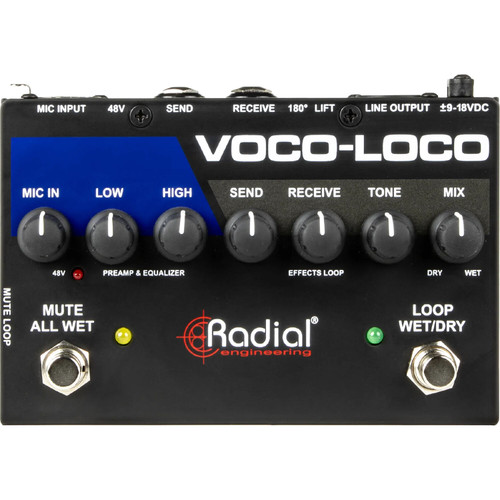 ハンドメイドエフェクター　Nocto Loco Mod Radial Voco-Loco MKII Effects Interface | FrontEndAudio.com