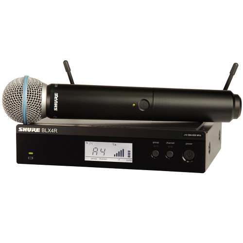 Shure BLX24R/B58 Handheld Wireless System | FrontEndAudio.com