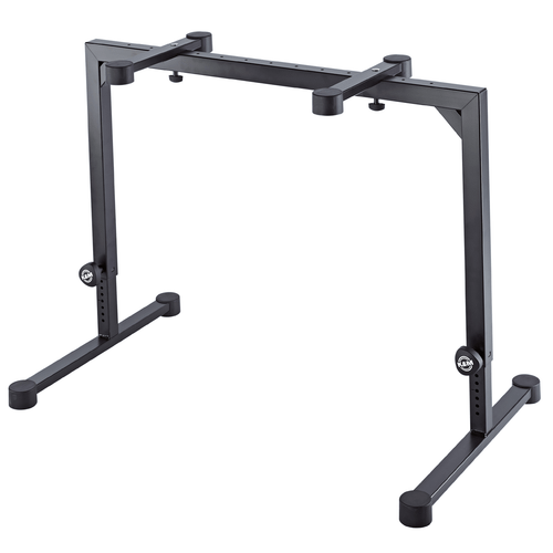 【美品】K&M 18810 Omega キーボードスタンド ブラック K&M 18810 Tabletop Omega Keyboard Stand (Black) | FrontEndAudio.com