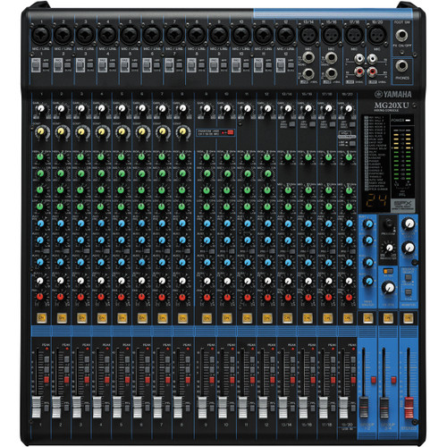 Mgディフュージョン Yamaha MG20XU USB Mixer | FrontEndAudio.com