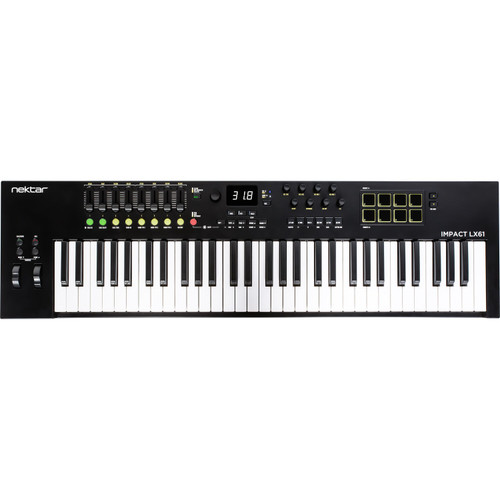 Nektar Impact LX61 MK3 Keyboard Controller | FrontEndAudio.com