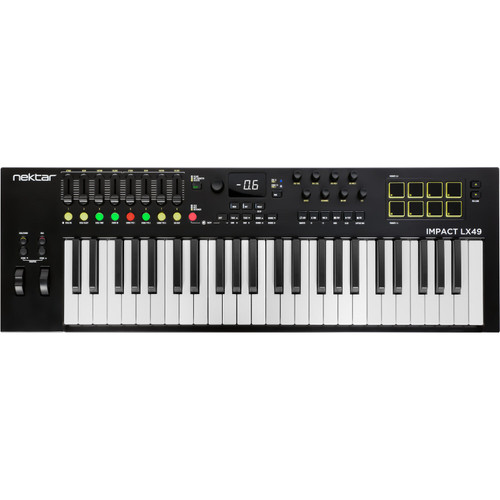Nektar Impact LX49 MK3 Keyboard Controller | FrontEndAudio.com