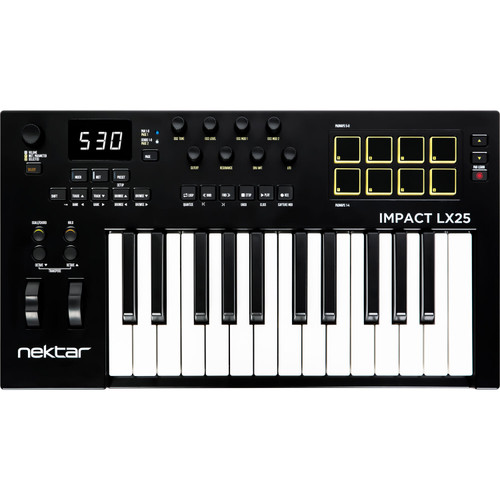 Nektar Impact LX25 MK3 Keyboard Controller | FrontEndAudio.com