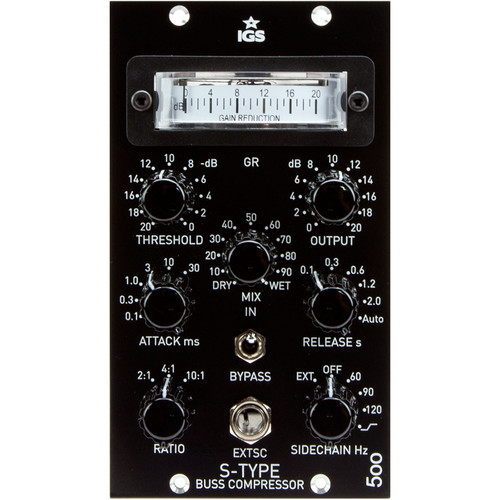 IGS S-Type VU 500-Series Compressor | FrontEndAudio.com
