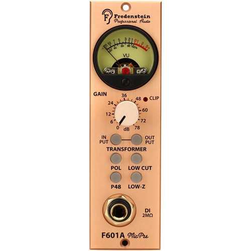 Fredenstein F601A 500-Series Preamp | FrontEndAudio.com