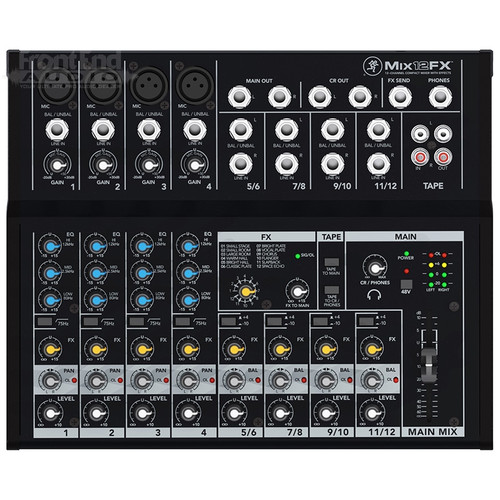 最新エルメス Mackie FrontEndAudio.com | Mixer Mix12FX 配信機器・PA機器・レコーディング機器