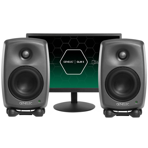 Genelec 8320 Stereo SAM Monitor Package (Grey) | FrontEndAudio.com