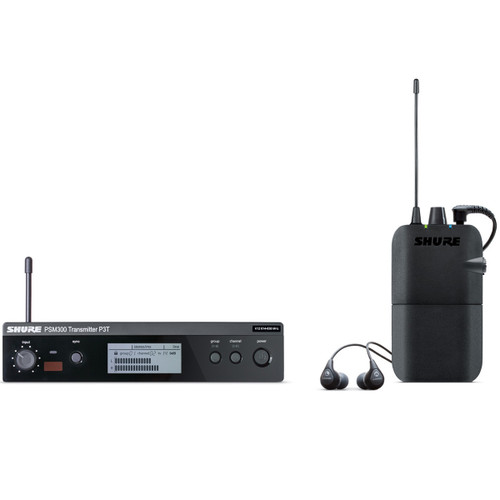 Shure P3TR112GR Wireless Monitoring System | FrontEndAudio.com