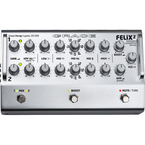 Grace Design Felix 2 Acoustic Instrument Preamp | FrontEndAudio.com