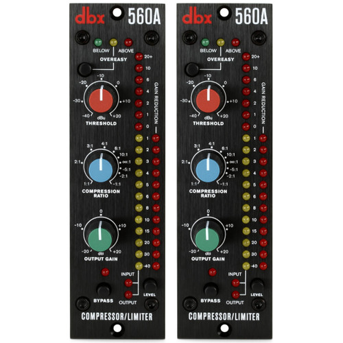 dbx 560A 500-Series Compressor (Pair) | FrontEndAudio.com
