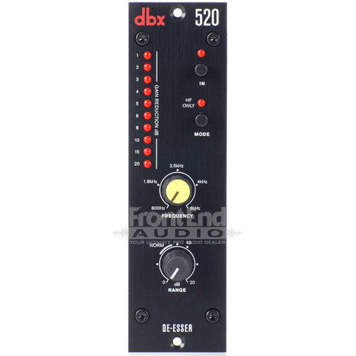 dbx 520 500-Series De-Esser | FrontEndAudio.com