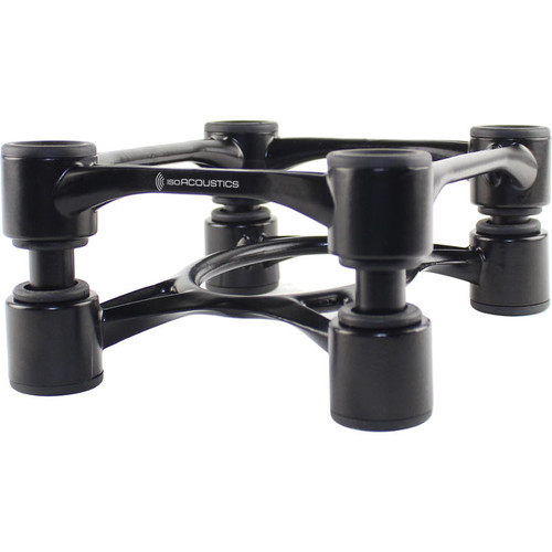 IsoAcoustics Aperta Isolation Speaker Stands (Black