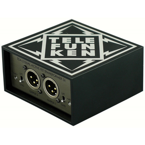 Telefunken Elektroakustik TDA-2 Active Stereo Direct Box