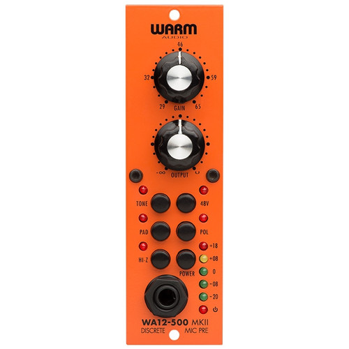 Warm Audio WA12-500 MKII 500-Series Preamp | FrontEndAudio.com