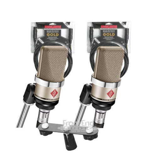 Neumann TLM 102 Stereo Microphone Package | FrontEndAudio.com