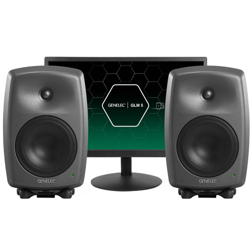 Genelec 8340A DSP Studio Monitor Package (Grey) | FrontEndAudio.com