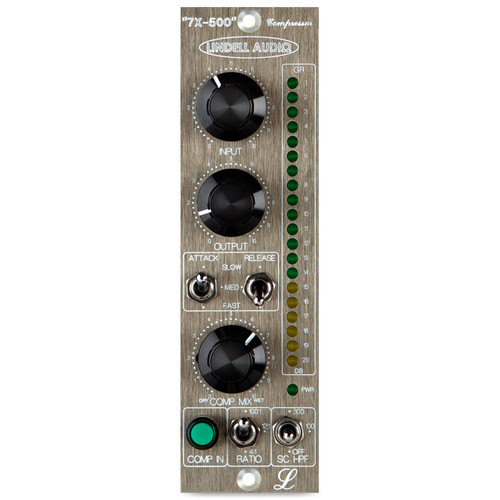 Lindell Audio 7X-500 500-Series Compressor | FrontEndAudio.com