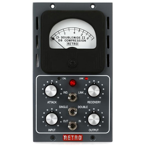 配信機器・PA機器・レコーディング機器 Retro Instruments Doublewide II Retro Doublewide II 500-Series Tube Compressor | FrontEndAudio.com
