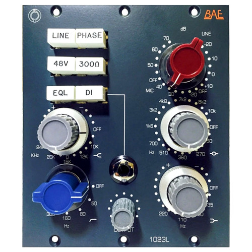 BAE 1023L 500-Series Preamp & EQ | FrontEndAudio.com