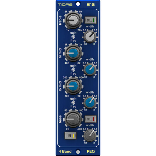 Midas 512 500-Series Parametric Equalizer | FrontEndAudio.com