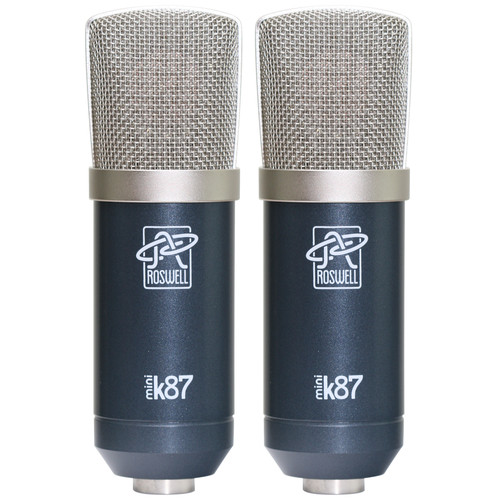 Roswell Mini K87 Microphones (Matched Pair) | FrontEndAudio.com