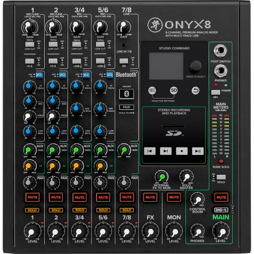 Mackie Mix8 アナログミキサー 8チャンネル Amazon.com: Mackie MIX8 8-Channel Compact Mixer : Musical Instruments