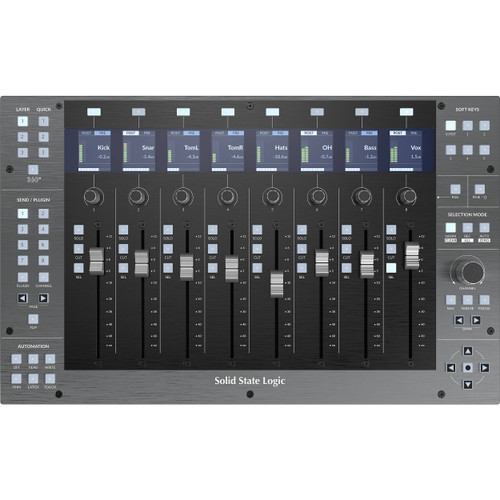Solid State Logic UF8 DAW Control Surface | FrontEndAudio.com