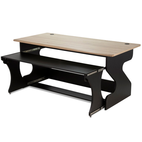 Zaor Miza Z Flex Studio Desk (Black Oak) | FrontEndAudio.com