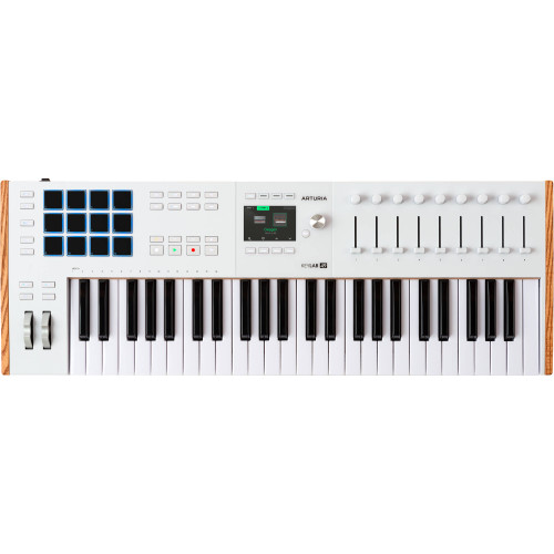 Arturia KeyLab 49 MKIII Controller (White) | FrontEndAudio.com