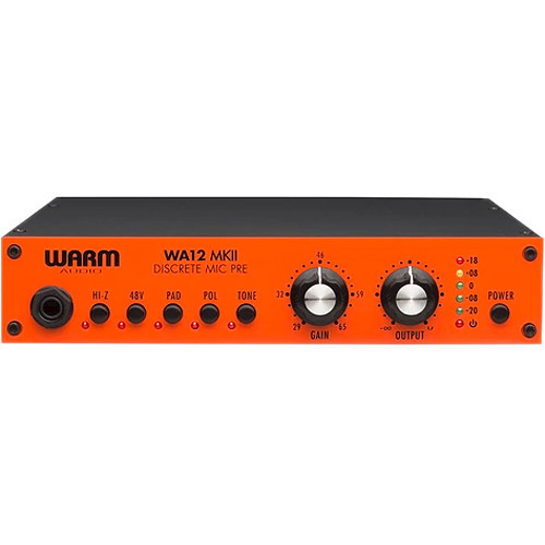 Warm Audio WA12 MKII Preamp (Orange B-Stock) | FrontEndAudio.com