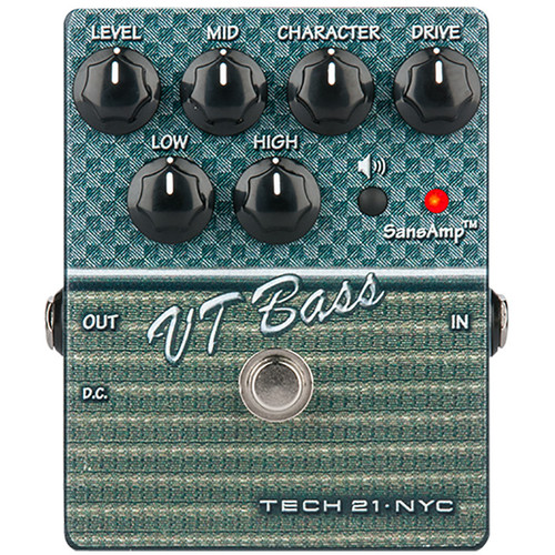 Tech 21 SansAmp VT Bass Pedal (Used) | FrontEndAudio.com