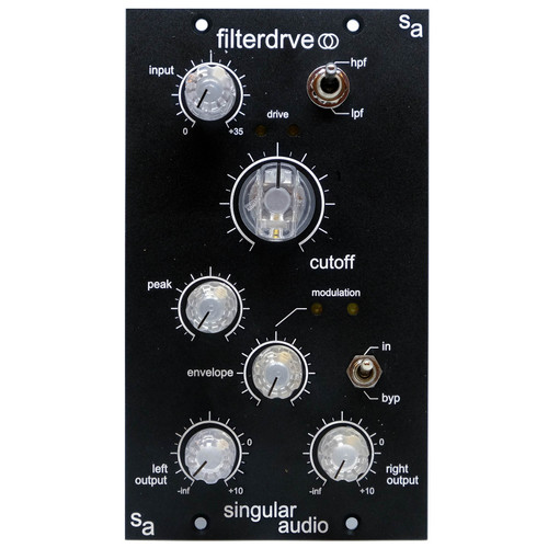 Singular Audio Filterdrve Stereo 500-Series Filter | FrontEndAudio.com