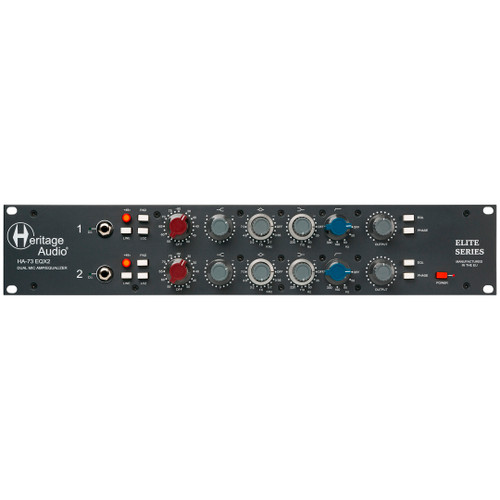 Heritage Audio HA 73EQX2 マイクプリアンプ Heritage Audio HA73EQX2 Preamp & EQ (Open Box) | FrontEndAudio.com