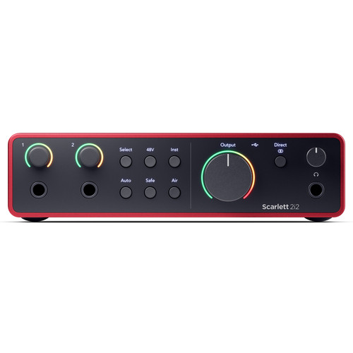 【ほぼ未使用】Focusrite Scarlett 2in2 gen4 Focusrite_Scarlett_2i2_Bundle_
