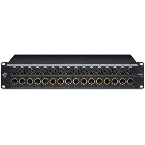 Black Lion Audio PBR XLR 32 DSub Patchbay | FrontEndAudio.com