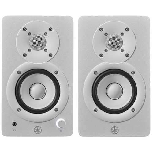 Yamaha HS3W Studio Monitors (White) | FrontEndAudio.com