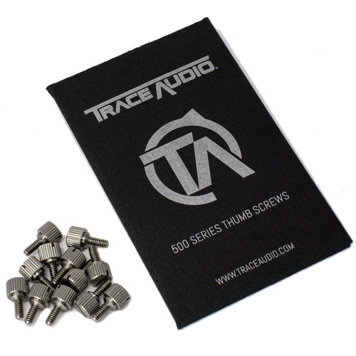Trace Audio 4-40 Thumb Screws (Silver) | FrontEndAudio.com