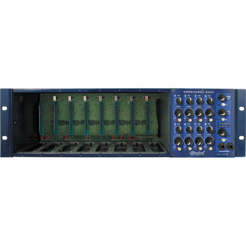 Radial Workhorse 500-Series Rack w/ Summing Mixer (B-Stock