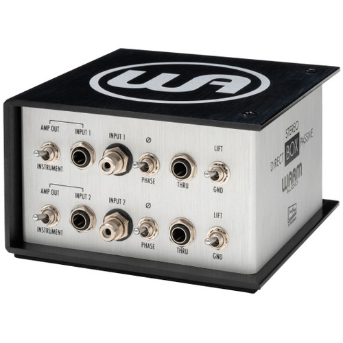 Warm Audio Passive Stereo Direct Box | FrontEndAudio.com