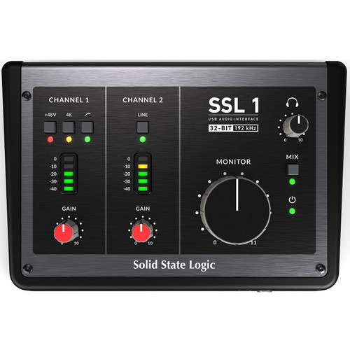 Solid State Logic SSL 1 USB-C Audio Interface