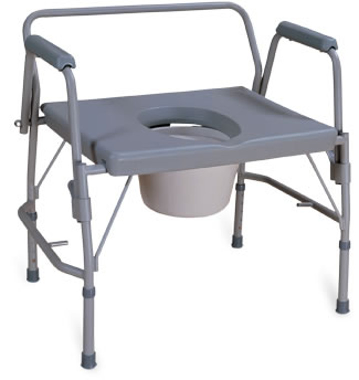 AMG Bariatric Drop-Arm Commode |  770-322
